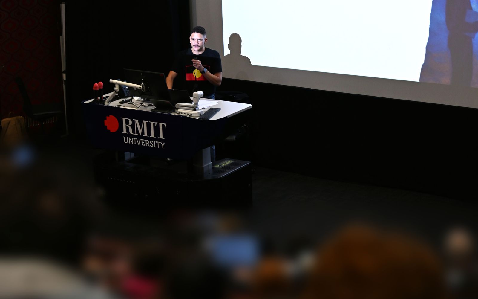 Ted Johnston teaching at RMIT University